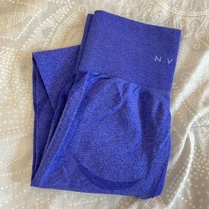 NVGTN Electric Blue Contour Seamless Leggings